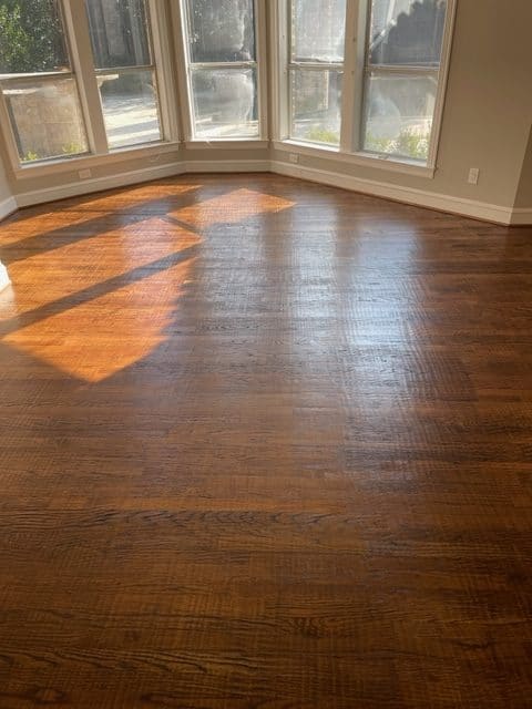Oak flooring
