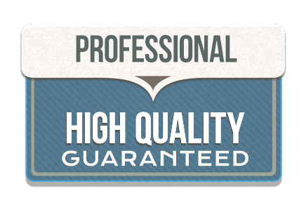 professional high quality guaranteed