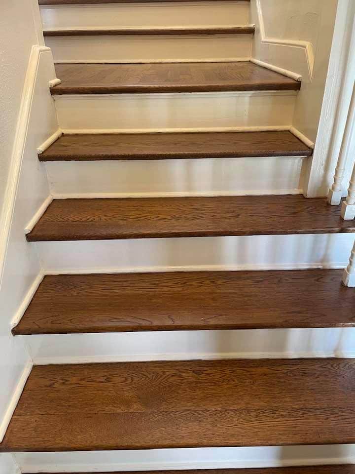 wooden stair
