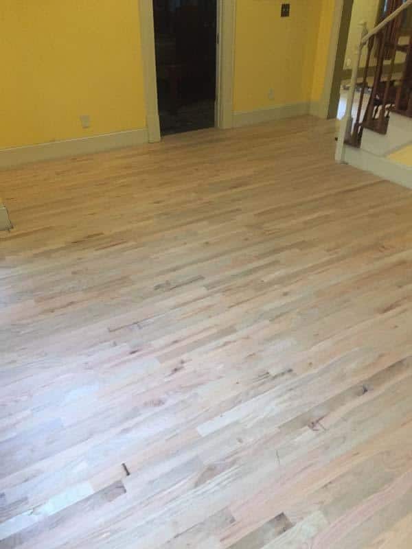 Wooden floors with stairs