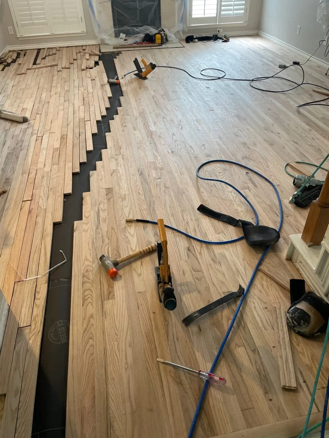 Hardwood Flooring Install