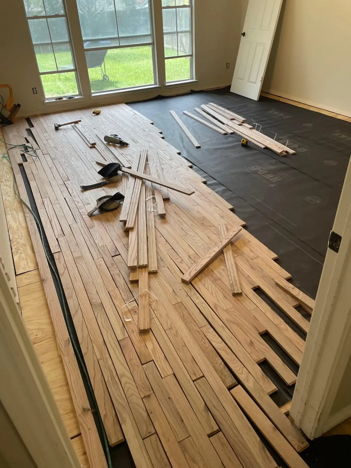 Hardwood Flooring Install