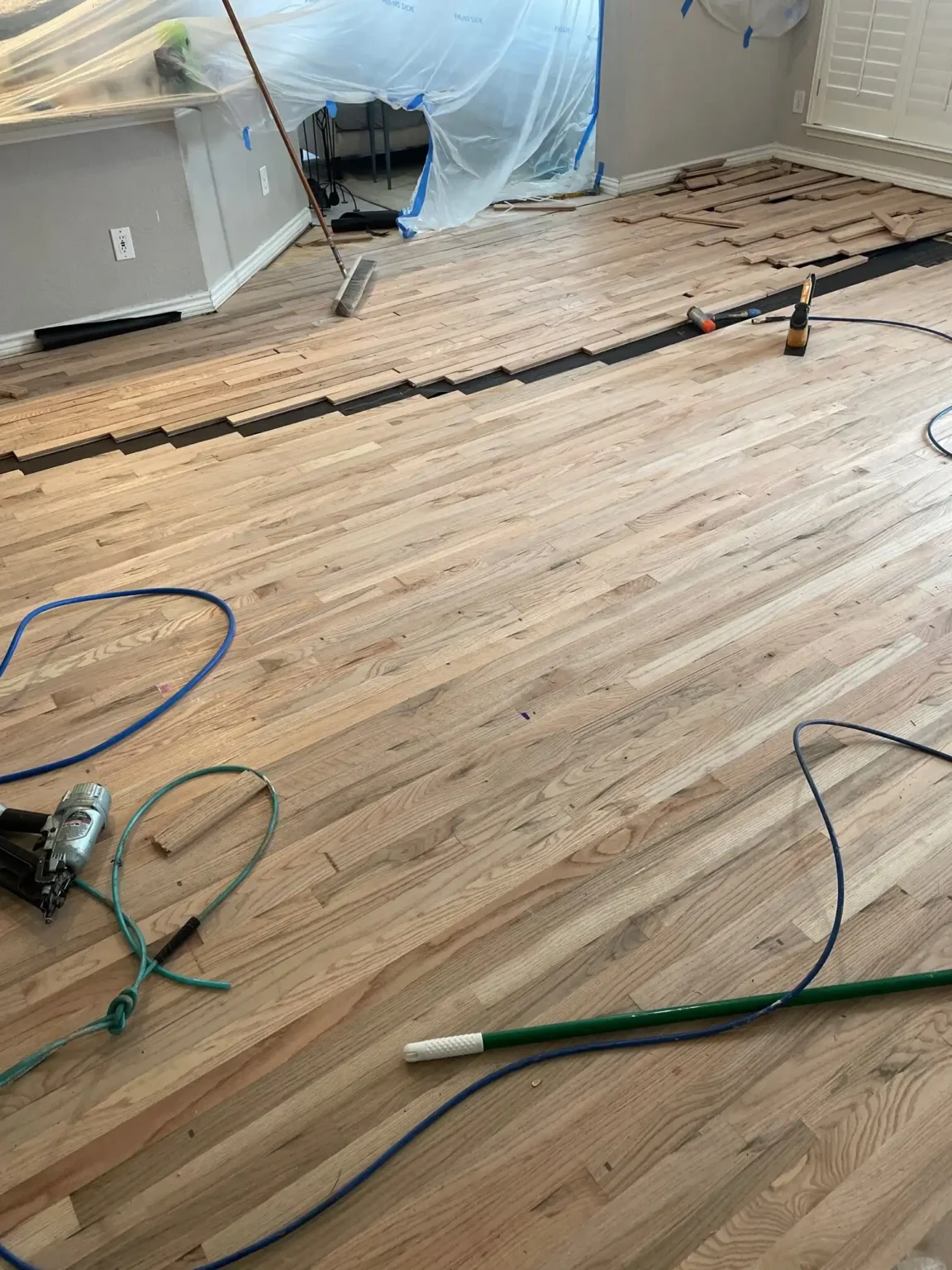 Hardwood Flooring Install