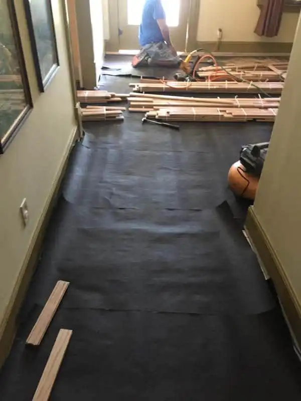 Hardwood Flooring Install