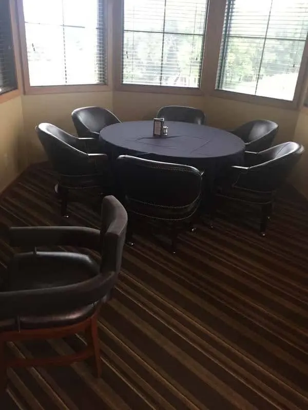 Southlake Country Club Seating table Image