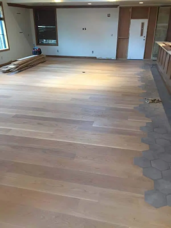 Southlake Country Club Hardwood Floor Finished Install Image