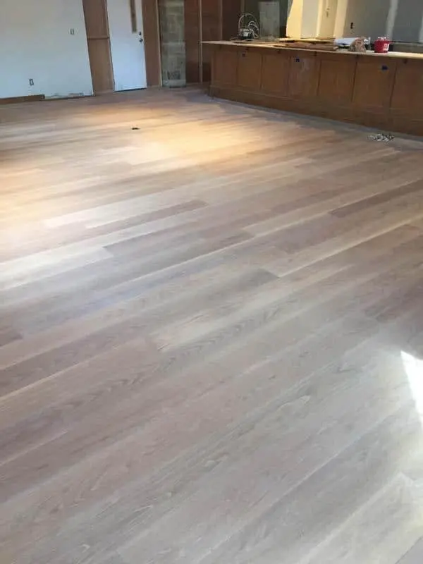Southlake Country Club Hardwood Floor Finished Install Image