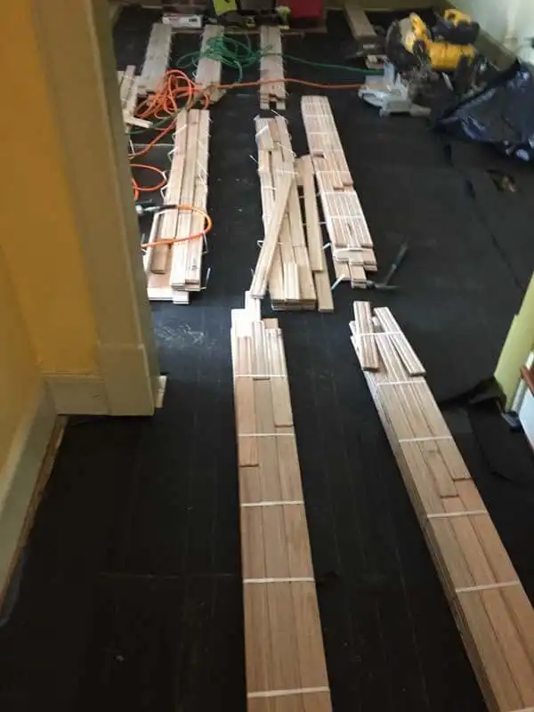 Hardwood Flooring Install