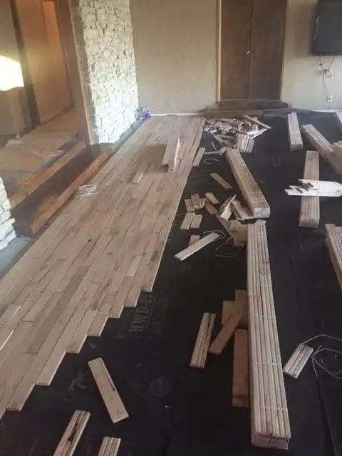Hardwood Flooring Install