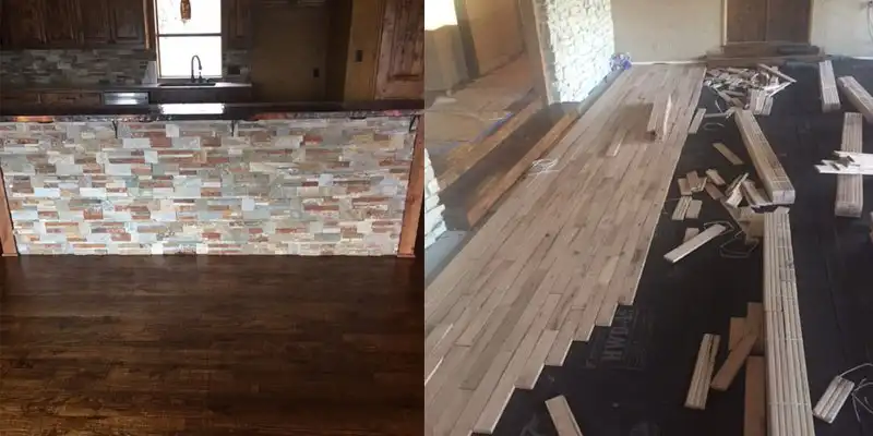 Hardwood Flooring Install
